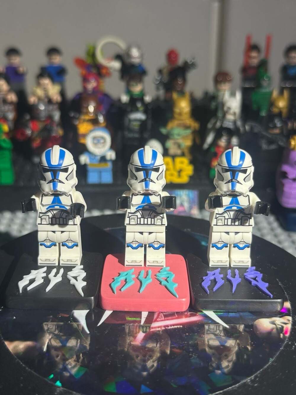 LEGO Star Wars 501st Legion Clone Trooper Minifigures Set of 3
